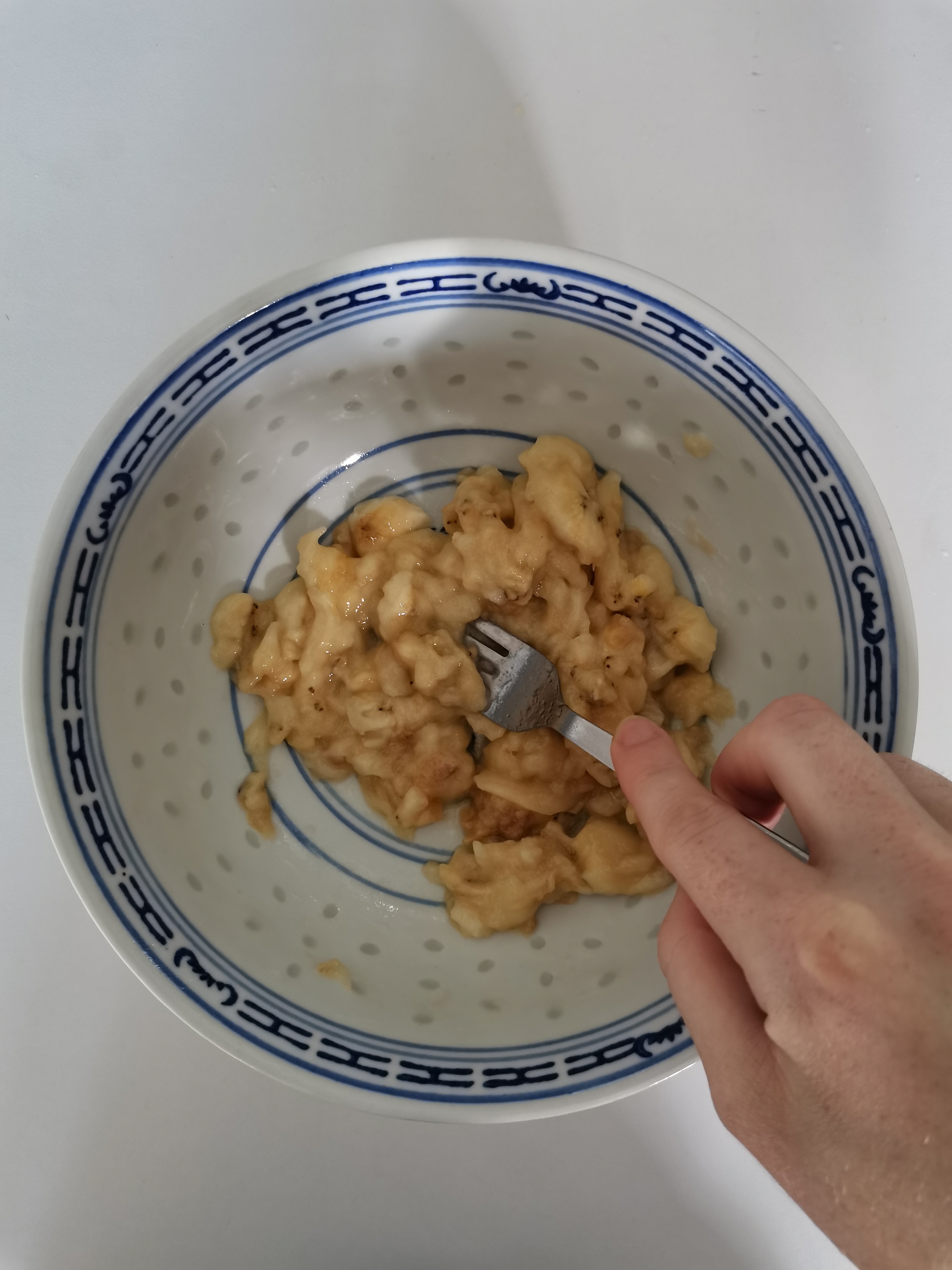 écraser la banane
