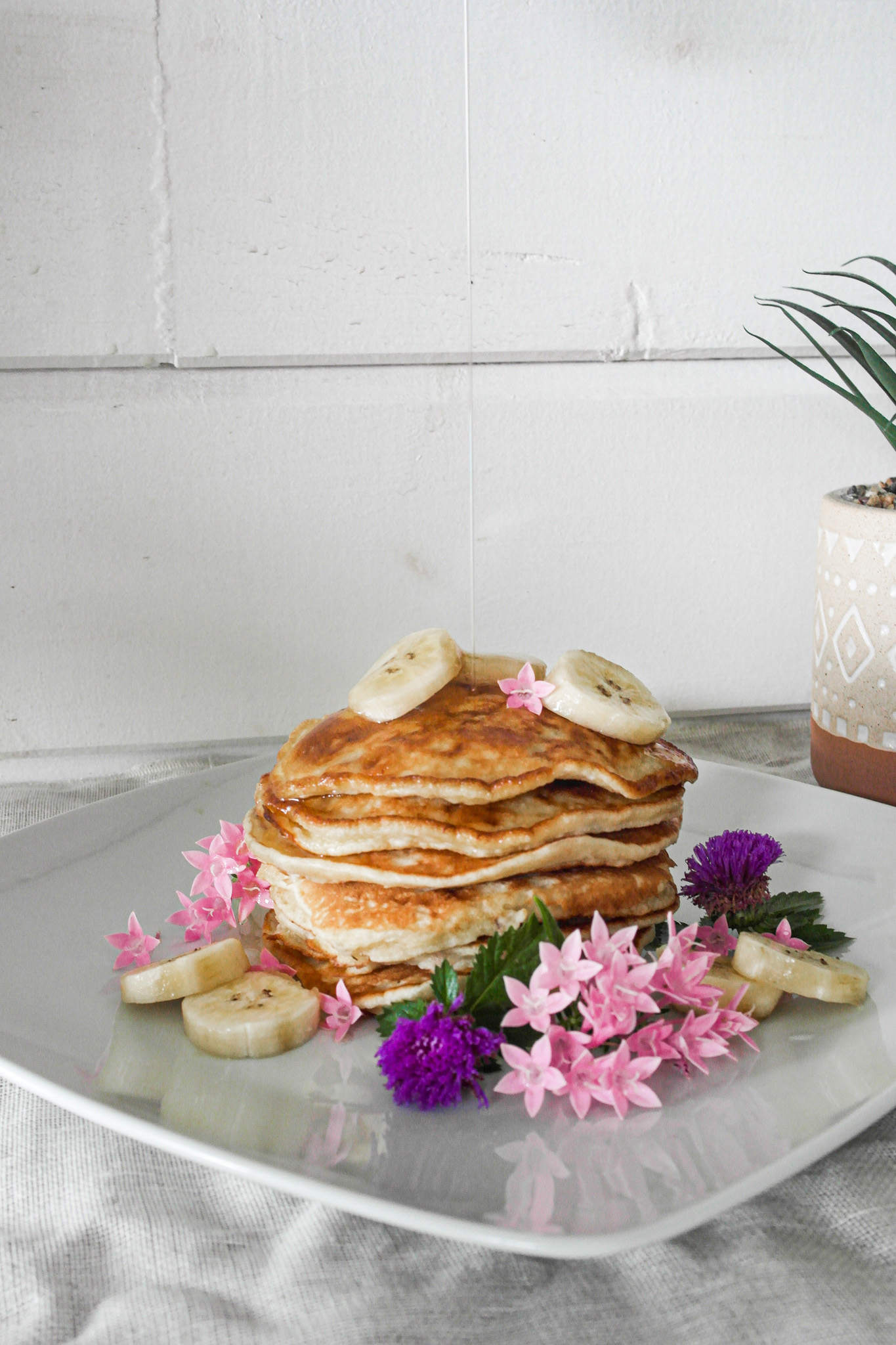 pancakes banane sans sucre