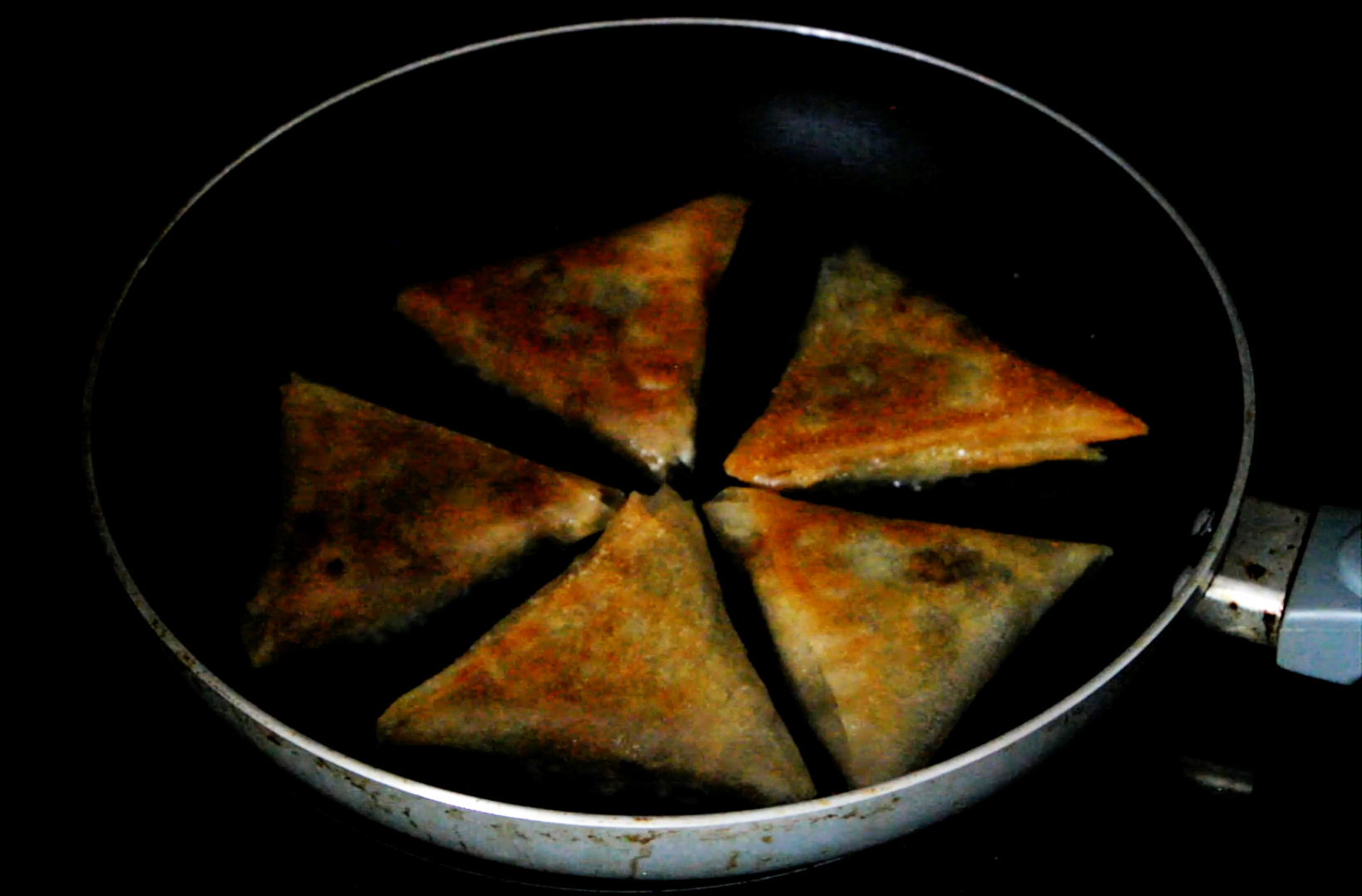 cuisson des samoussas