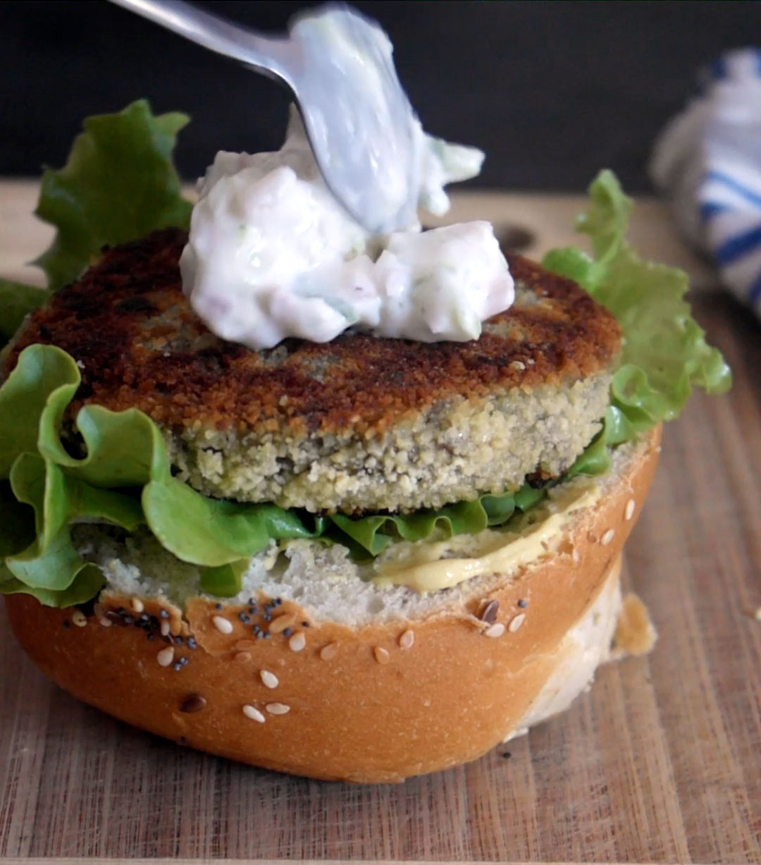 Assemblage du burger