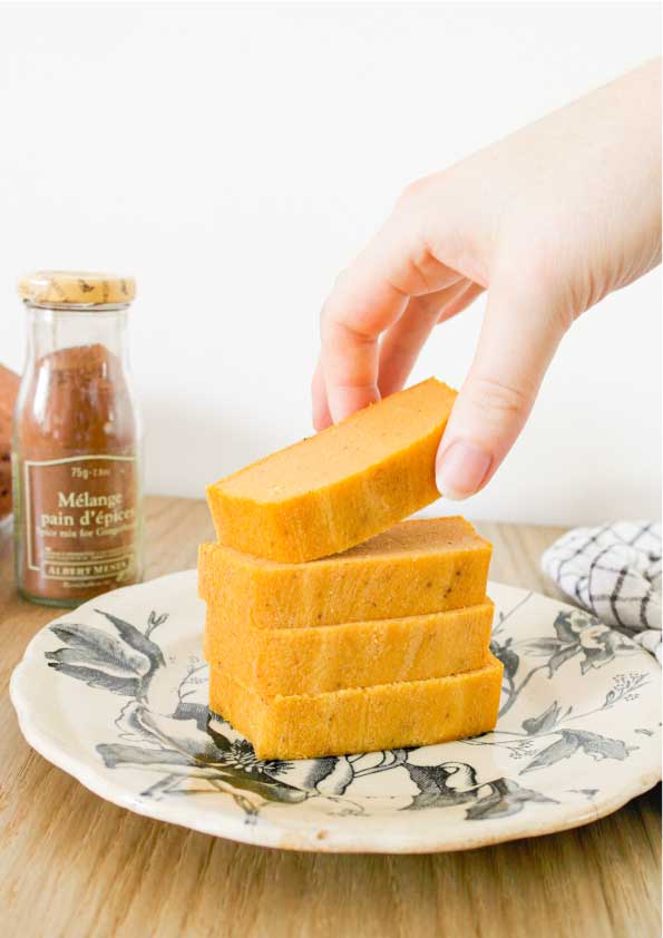 gâteau citrouille et patate douce