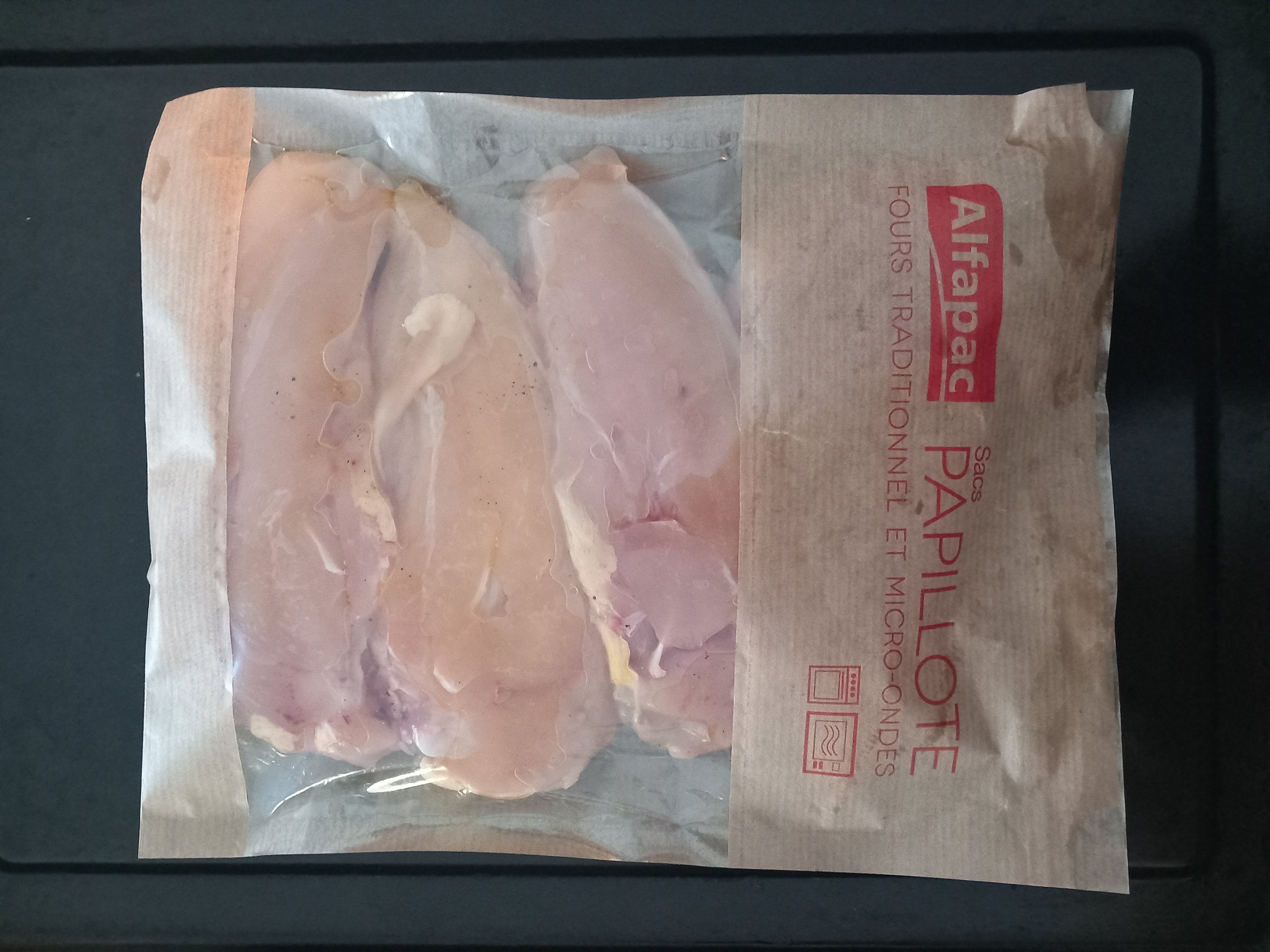 poulet en papillottes