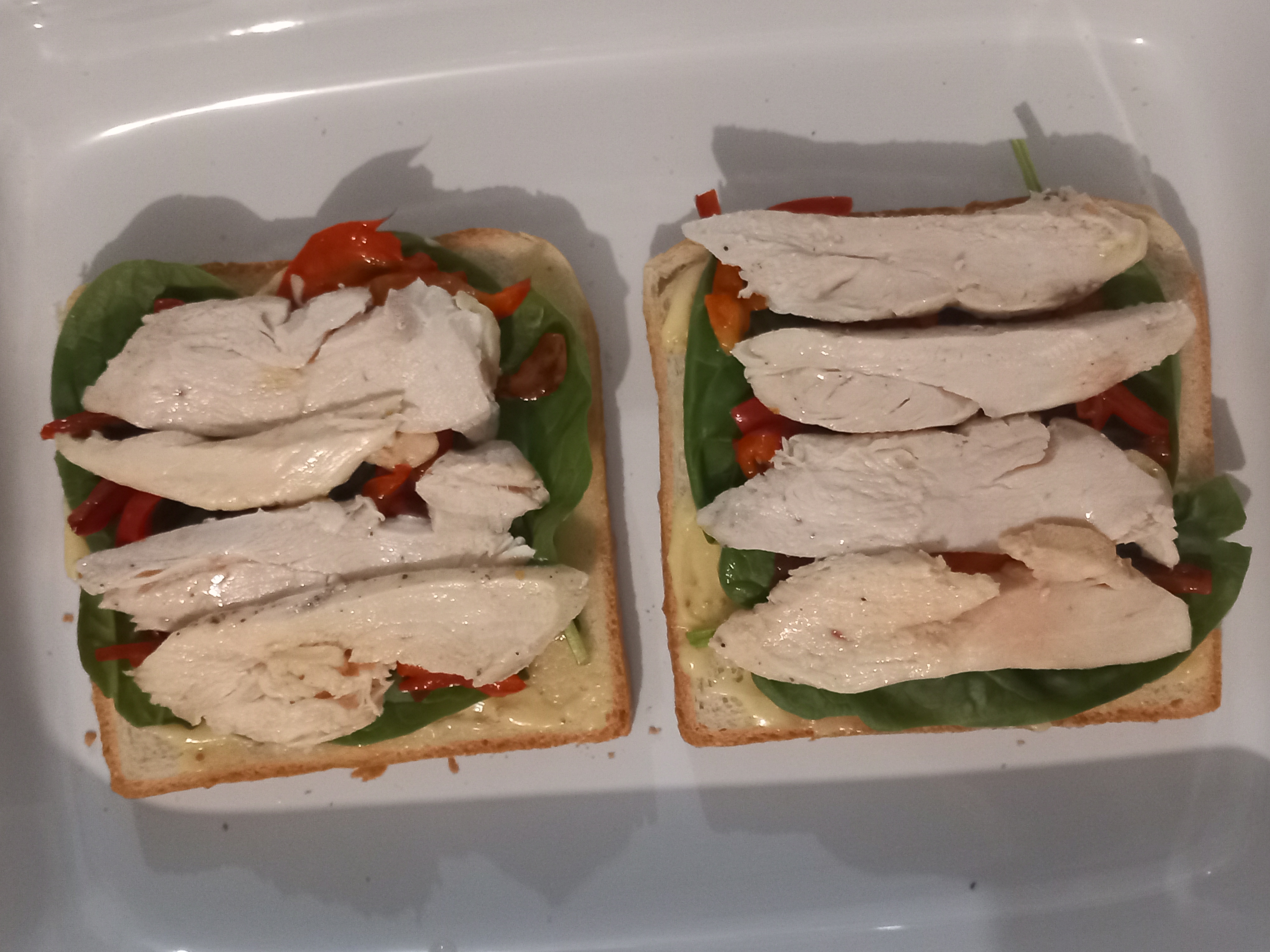 fabrication du club sandwich