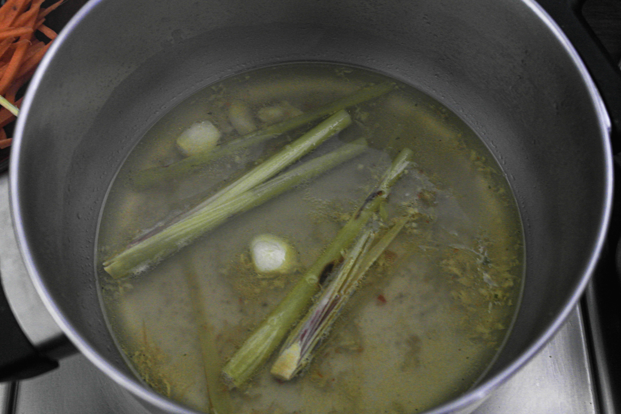 bouillon thaï à la noix de coco