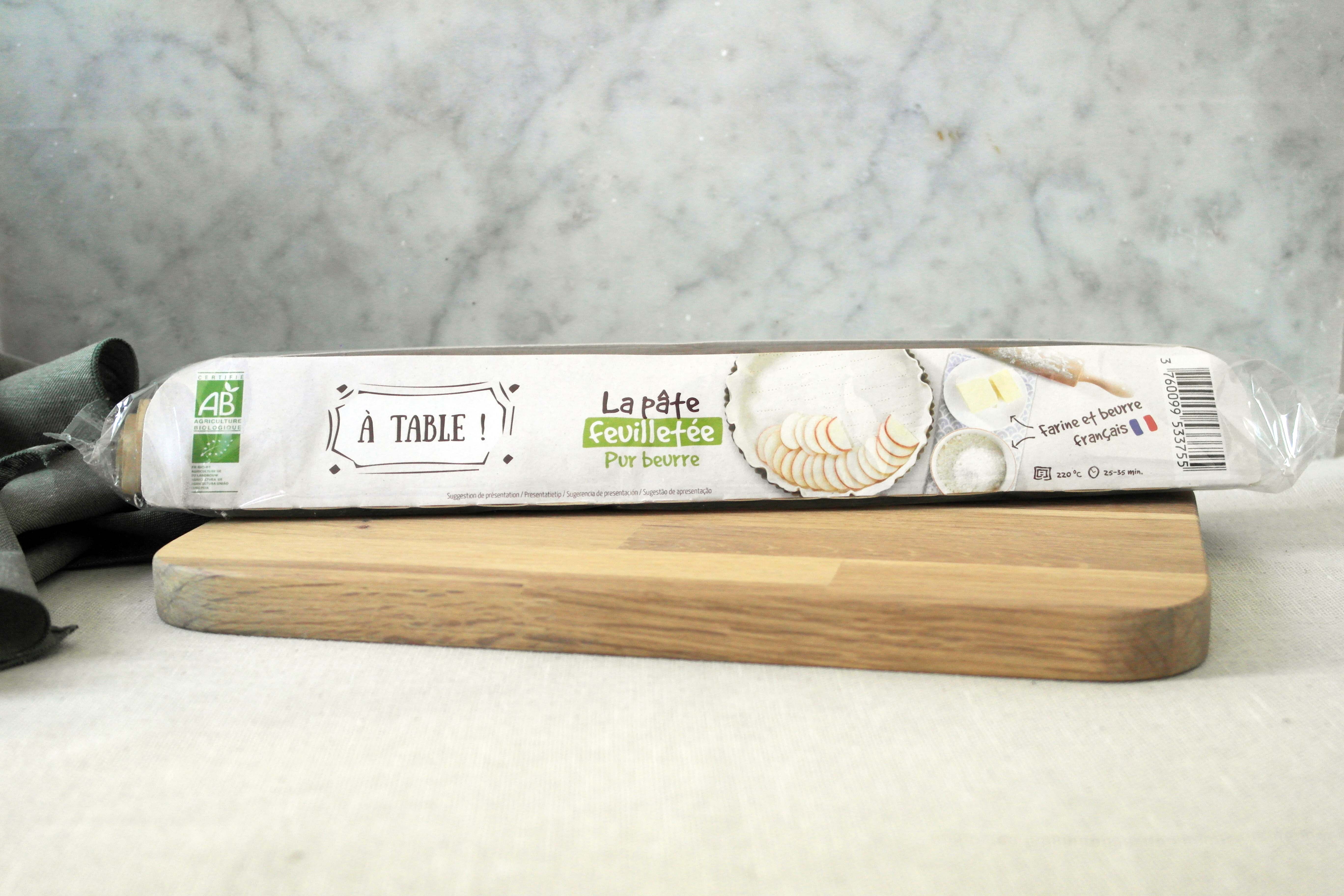 Pâte feuilletée bio pur beurre fabriquée en France