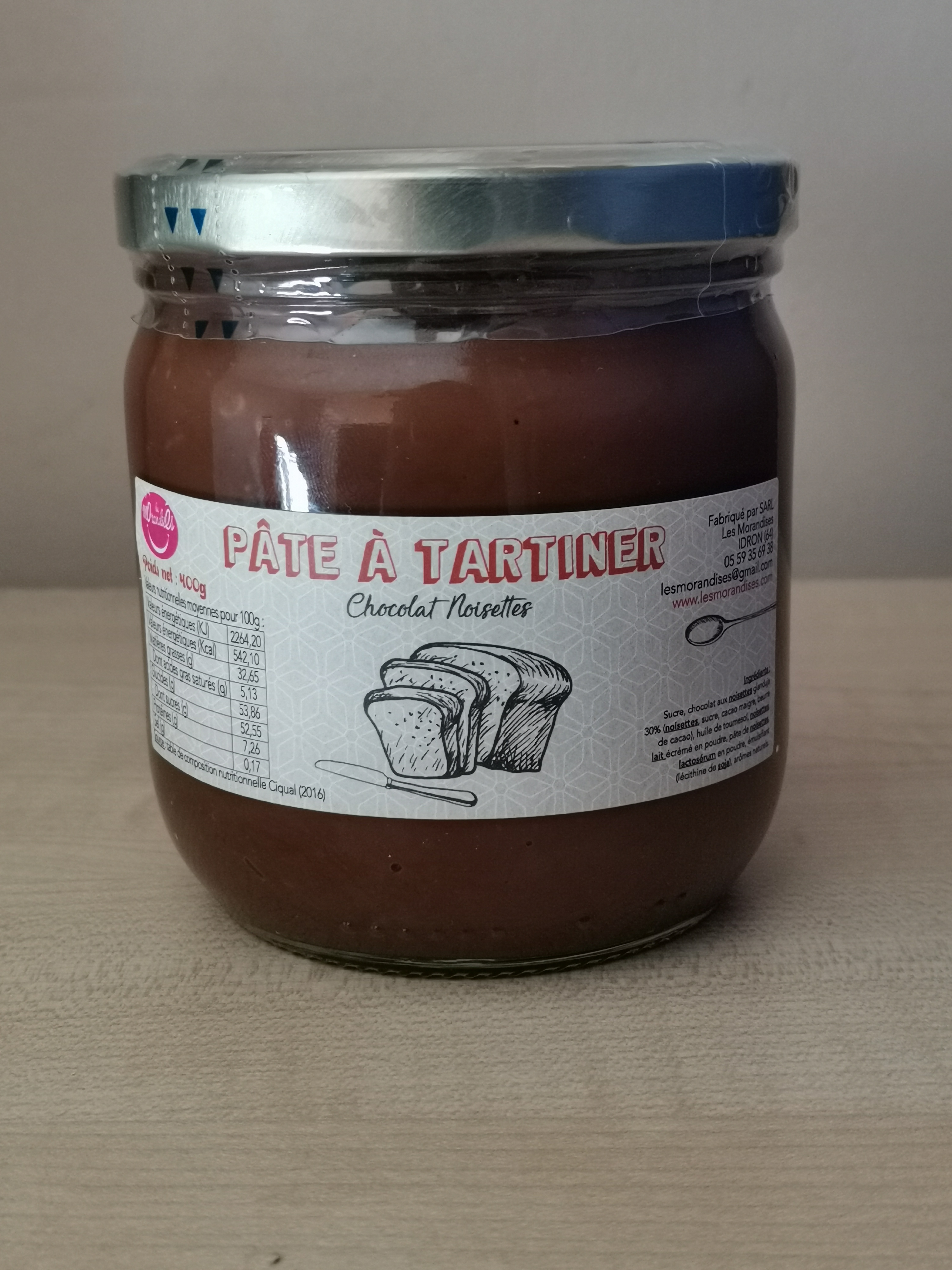 pâte à tartiner les Morandises